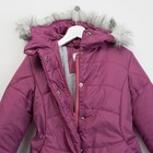 Пальто для девочки, рост 140 см, цвет розовый (арт. Д20-19_Д) - Фото 3
