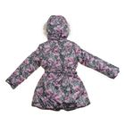 Пальто для девочки, рост 128 см, принт, цвет розовый (арт. Д20-67_Д) - Фото 10