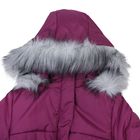 Пальто для девочки, рост 134 см, цвет фуксия (арт. Д21-28_Д) - Фото 2