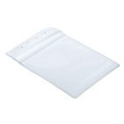 Бейдж - карман вертикальный, внешний размер 110×67 мм, внутренний размер 80×65 мм, 20 мкр с защёлкой зип  (артикул 1505481)  большой выбор товаров оптом и в розницу по низким ценам с доставкой