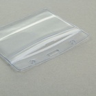 Бейдж-карман горизонтальный (внешний 98×81 мм), внутренний 55×95 мм, 20 мкр, с защелкой зип - Фото 4