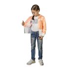 Куртка для девочки, рост 128 см (64), цвет персик ОД-415 - Фото 2