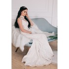 Диадема для волос «Вирджиния», капельки, 4 см, серебро - Фото 3