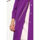 Пальто женское, размер 52, цвет пурпурный П-409/5 - Фото 3
