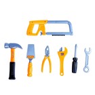 Набор инструментов №14, 7 элементов, в пакете, цвета МИКС - Фото 2