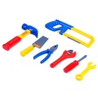 Набор инструментов №14, 7 элементов, в пакете, цвета МИКС - Фото 3