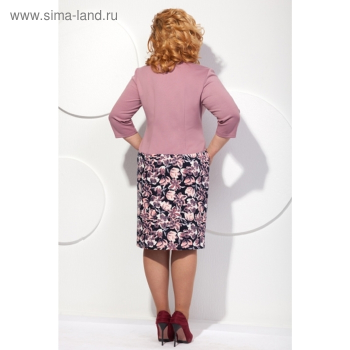 Платье женское, размер 54, цвет розовый П-411 - Фото 1