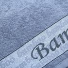 Полотенце махровое "Этель" Stelo, серый 70*140 см бамбук, 450 г/м2 - Фото 4