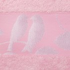 Полотенце махровое "Этель" Passero, нежно-розовый 50*90 см бамбук, 460 г/м2 - Фото 2