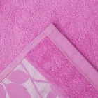 Полотенце махровое "Этель" Passero, размер 30х50 см, цвет розовый - Фото 3