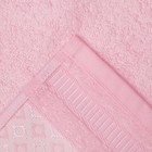 Полотенце махровое "Этель" Bambolina, нежно-розовый 50*90 см бамбук, 460 г/м2 - Фото 5