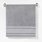 Полотенце махровое "Этель" Bambolina, серый 50*90 см бамбук, 460 г/м2 - Фото 1