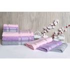 Полотенце махровое "Этель" Bambolina, серый 50*90 см бамбук, 460 г/м2 - Фото 3