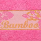 Полотенце махровое "Этель" Bamboo Blossom, розовый 50*90 см бамбук, 460 г/м2 - Фото 2