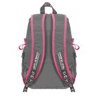 Рюкзак школьный на молнии, 2 отдела, наружный карман, серый/сиреневый - Фото 3