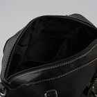 Сумка женская на молнии, 1 отдел, наружный карман, чёрный - Фото 5