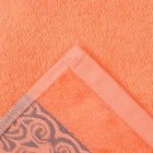 Полотенце махровое "Этель" Vitigno, персиковый 70*140 см бамбук, 450 г/м2 - Фото 5
