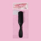 Расчёска массажная, 3.5×16.5(±1) см, чёрная  (артикул 1390056)  большой выбор товаров оптом и в розницу по низким ценам с доставкой