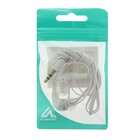 Наушники Luazon W-22, проводные, вакуумные, Jack 3.5 мм, кабель 97 см, белые - Фото 3
