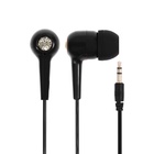 Наушники Luazon «Бриллиант» W-02, вакуумные, чёрные - Фото 2