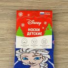 Носки детские "С новым годом", Холодное сердце, 22-24 см, 12-14 лет, 80% хлопок,17% полиамид, 3% эластан - Фото 4