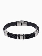 Браслет мужской «Мощь» этника, цвет чёрный с серебром, 22 см - Фото 1