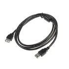 Кабель-удлинитель Luazon CAB-5, USB A (m) - USB A (f), 1.5 м, чёрный - Фото 4