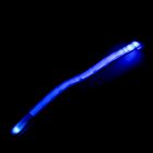 Поводок с подсветкой, 3 режима свечения, 120 см, голубой - Фото 3