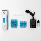 Машинка электрическая для стрижки Pet Clipper BZ-807, голубая - Фото 6