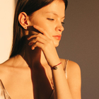 Браслет-оберег «Красная нить» сердце, цвет чернёное золото, 13 см - Фото 5