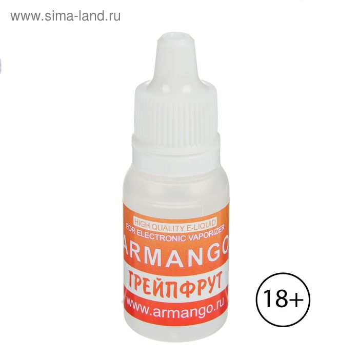 Жидкость для многоразовых ЭИ Armango, грейпфрут, 0 мг, 10 мл - Фото 1