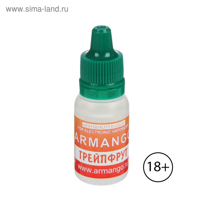Жидкость для многоразовых ЭИ Armango, грейпфрут, 6 мг, 10 мл - Фото 1
