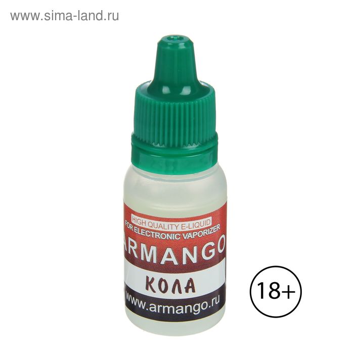 Жидкость для многоразовых ЭИ Armango, кола, 6 мг, 10 мл - Фото 1