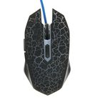 Мышь Qumo Dragon War Terra, игровая, проводная, оптическая, подсветка, 3200 dpi, USB,черная - Фото 4