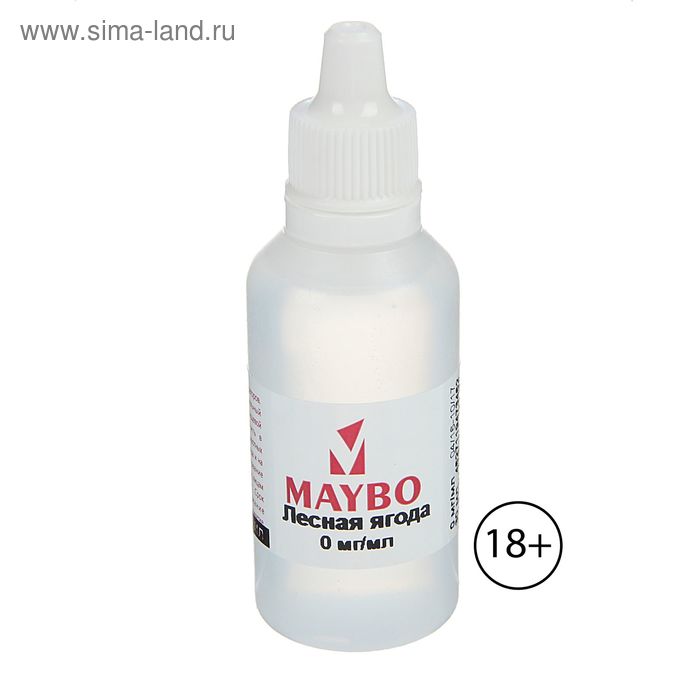 Жидкость для многоразовых ЭИ Maybo, лесная ягода, 0 мг, 30 мл - Фото 1