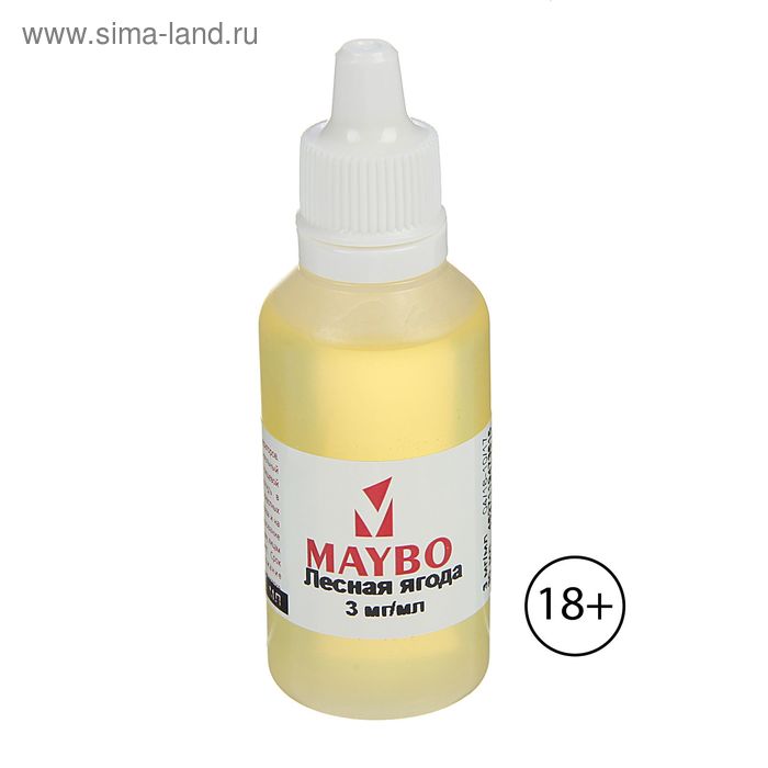 Жидкость для многоразовых ЭИ Maybo, лесная ягода, 3 мг, 30 мл - Фото 1