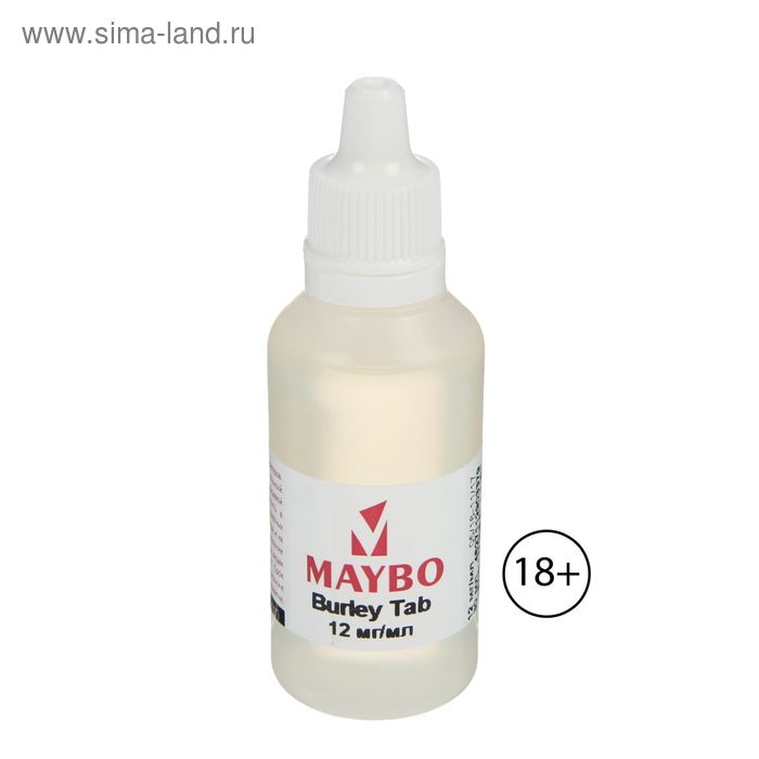 Жидкость для многоразовых ЭИ Maybo, Burley Tab, 12 мг, 30 мл - Фото 1