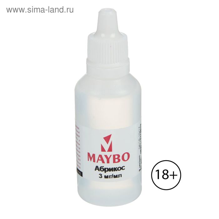 Жидкость для многоразовых ЭИ Maybo, абрикос, 3 мг, 30 мл - Фото 1