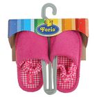 Тапочки детские с фиксированной пяточной частью Forio, размер 28, цвет розовый (арт. 136-5965 А) - Фото 3