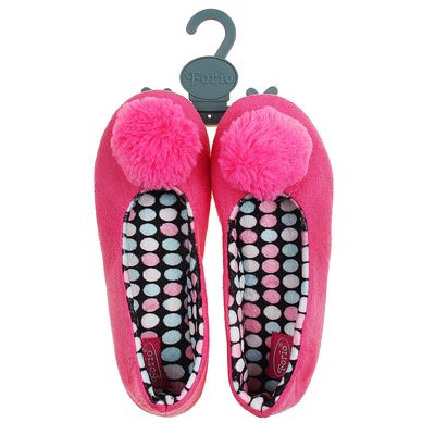 Тапочки (балетки) женские Forio арт. 135-1925 Б (розовый) (р. 37)