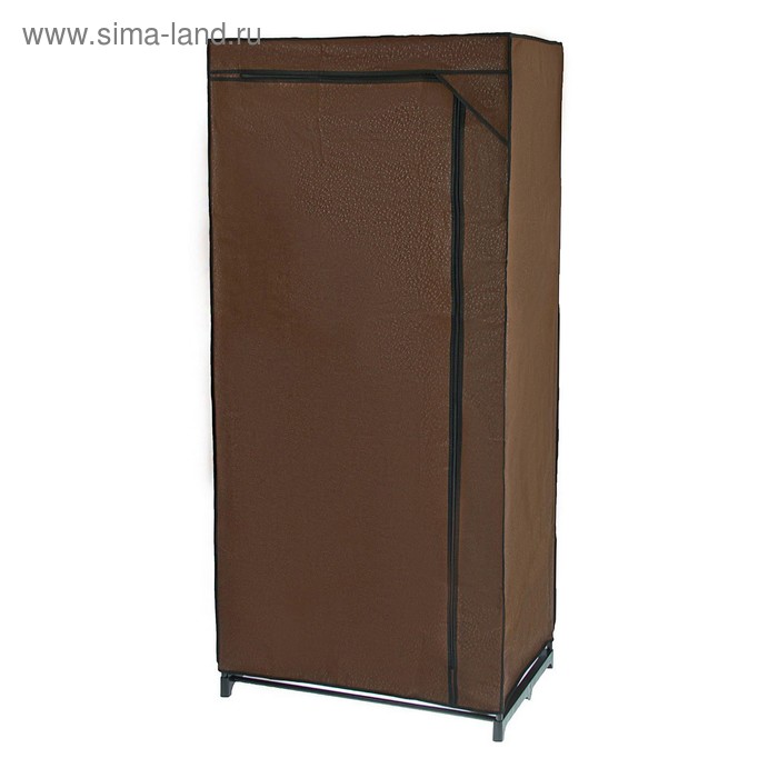 Шкаф для одежды, 75×44×160 см, цвет кофейный - Фото 1