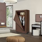 Шкаф для одежды, 75×44×160 см, цвет кофейный - Фото 4