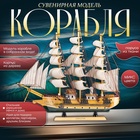 Сувенирная модель корабля «Виксен», борта светлое дерево, 42×49×10 см, паруса МИКС - Фото 1