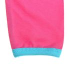 Пижама для девочки, рост 98 см (56), цвет розовый/бирюзовый - Фото 5