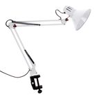 Лампа настольная Е27, шарнирная на струбцине 40Вт белая 94х16,5х16,5 см - Фото 1