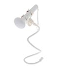 Лампа настольная 5 режимов "Микрофон" белая 27х19х16 см - Фото 1