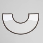 Ветеринарный воротник «Пижон №3», обхват шеи 22.5 см, высота 11 см - Фото 4