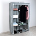 Шкаф для одежды, 103×42×164 см, цвет серый - Фото 1