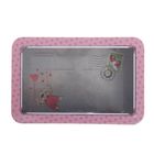 Шкатулка металл с окном "Девчоночьи секретики" 15х9,5х4,3 см - Фото 4