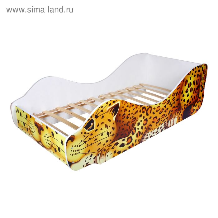 Кровать-машина "Леопард Пятныш" - Фото 1